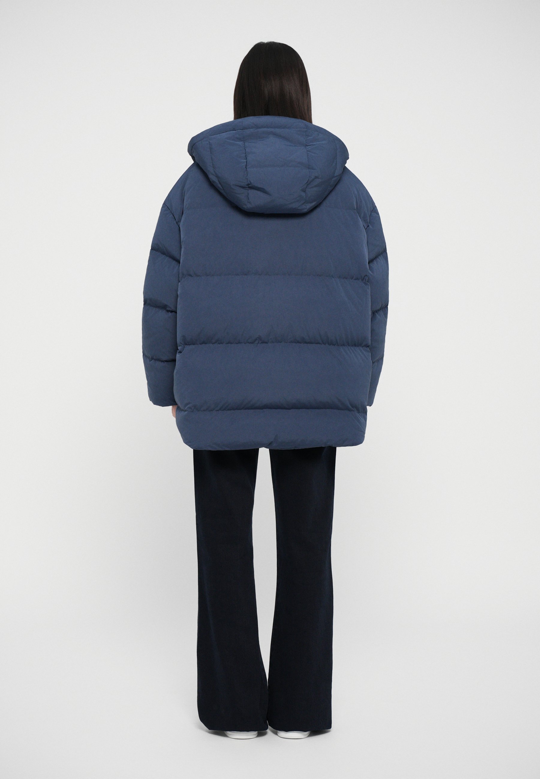 Emporio Armani JACKET - Down jacket - china blue/mottled dark blue