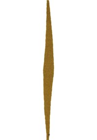 Écharpe en laine jaune, de forme étroite et allongée, avec une surface texturée et un léger éclat. Marquée d'une petite étiquette logo à la base.