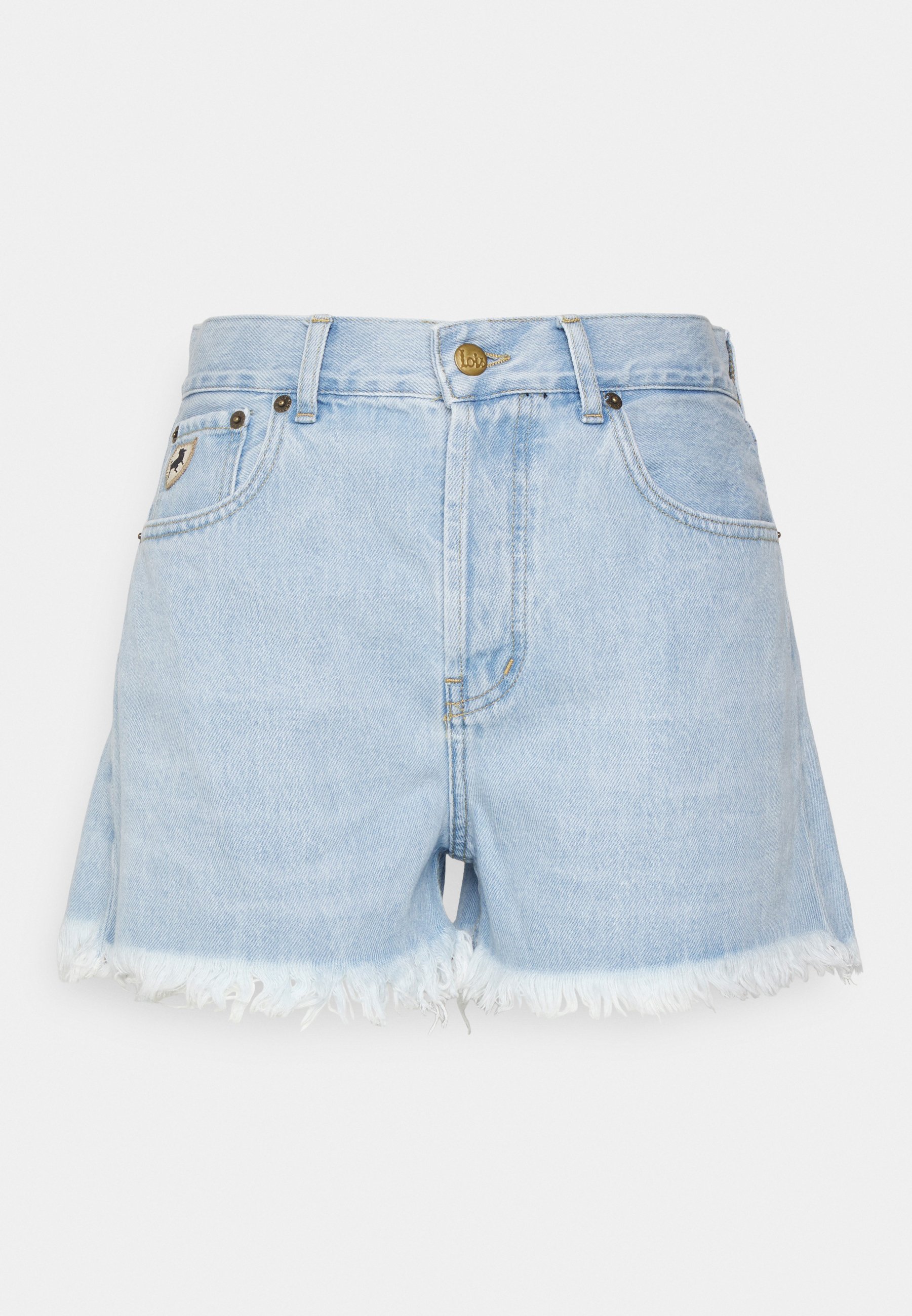 LOIS Jeans SANDRA - Denim shorts - snow bleach/light-blue denim -  Zalando.co.uk