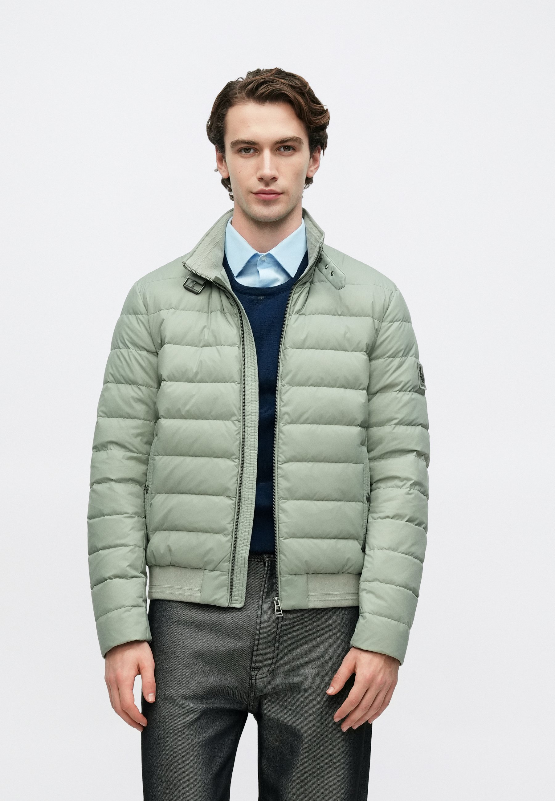 Belstaff CIRCUIT JACKET - Down jacket - lichen/light green