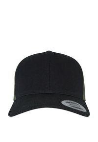 Flexfit RETRO TRUCKER 2-TONE - Kapa - black loden