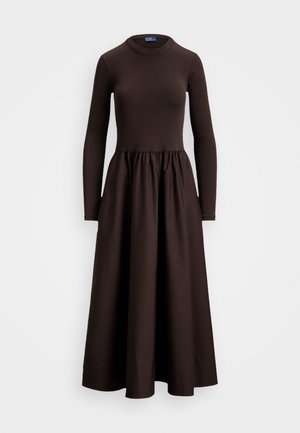 Polo Ralph Lauren A LINE DRESSES - Robe de jour - squire brown