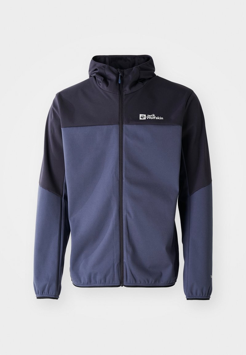 Jack Wolfskin Windjack donkerblauw Jack Wolfskin Windjack donkerblauw