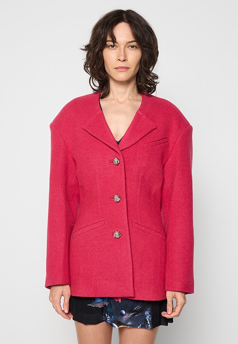 Ganni Blazer rood Ganni Blazer rood