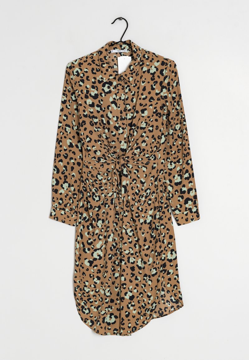 Mango Vestido camisero - multicolored