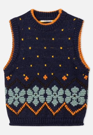 Dr. Bloom VEST JUMPY - Smanicato - azul