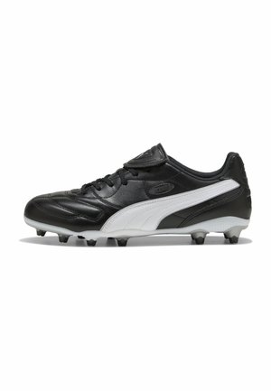 Chaussures de football pour terrain sec - black- silver- white