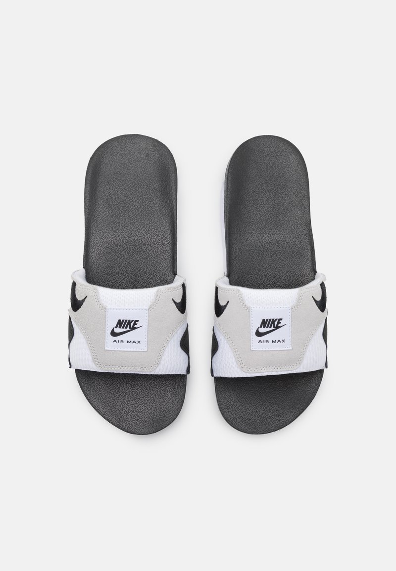Nike Sportswear AIR MAX 1 SLIDE UNISEX - Pantolette flach - white 