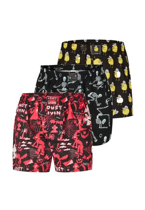 (3ER-PACK) - Boxershorts - black