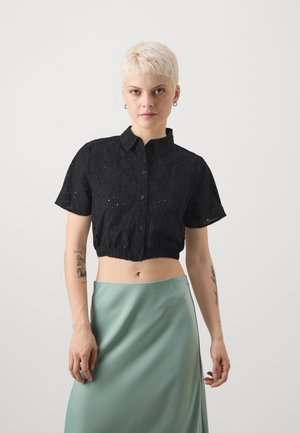 ONLKALA ALICIA SHORT SHIRT - Overhemdblouse - black