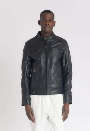 ERICO - Leren jas - black