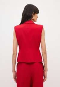 adL PEPLUM - Bodywarmer - red
