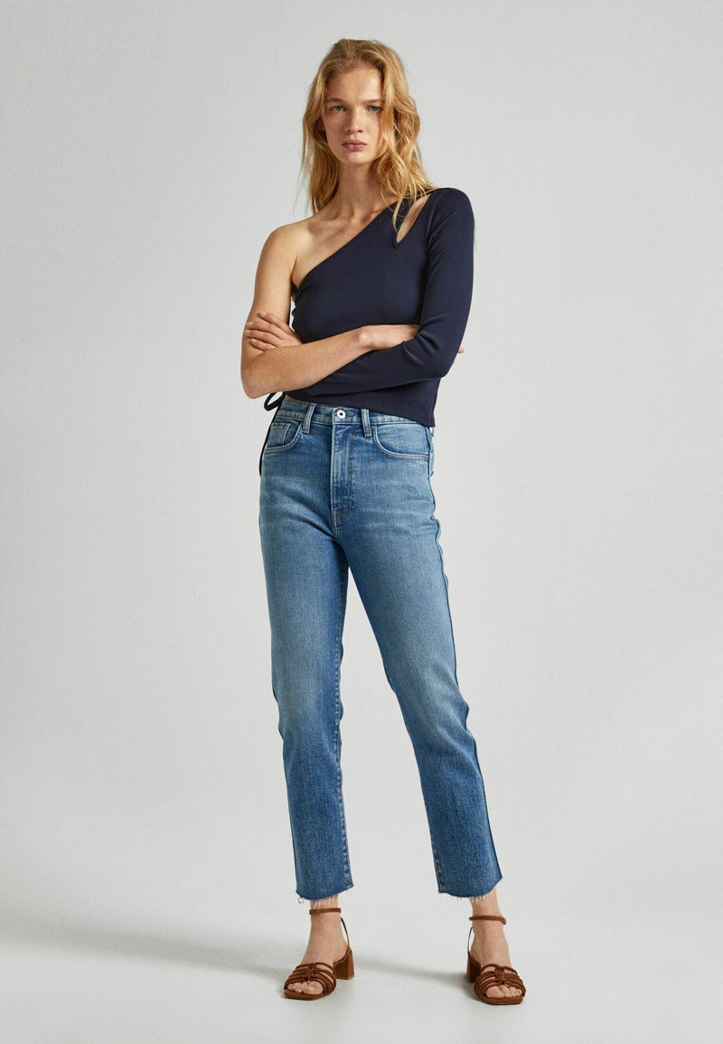 Pepe Jeans Slim fit jeans blauw denim/bluedenim