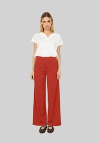 Soyaconcept Pantalon classique - mineral red