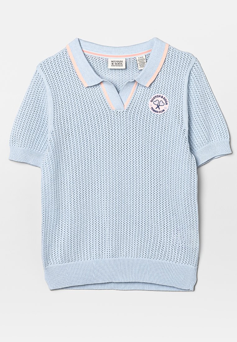 Scotch & Soda Trui lichtblauw Scotch & Soda Trui lichtblauw