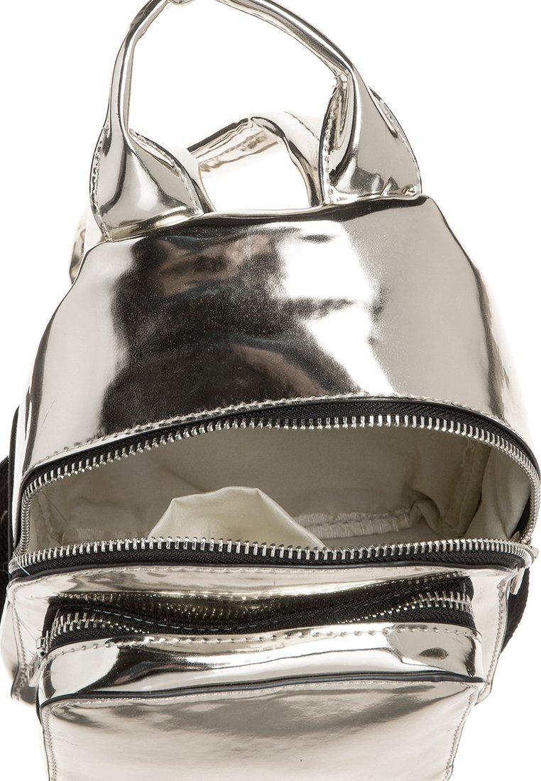 Urban Classics MINI METALLIC BACKPACK - Rucksack - silver
