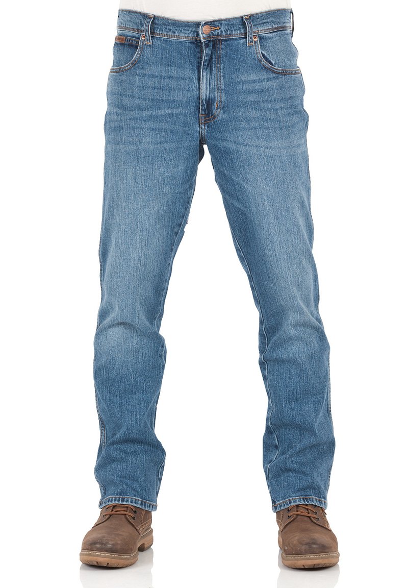Herren Jeans | Wrangler TEXAS STRETCHJeans Straight Legblue whirl/light-blue denim - WP89539 Herren Jeans | Wrangler TEXAS STRETCHJeans Straight Legblue whirl/light-blue denim - WP89539