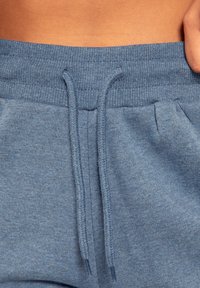 Smilodox AMELIA CUFFED JOGGERS - Teplákové kalhoty - blau melange