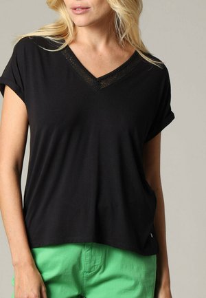 DILLY - T-shirt basique - Black