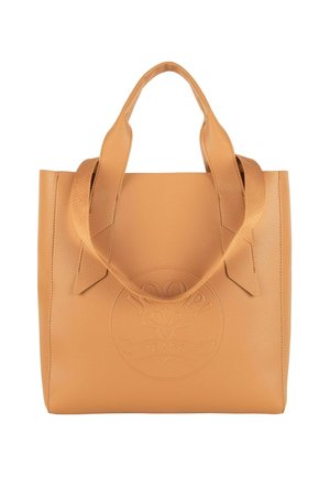 Shopping bags - cognac