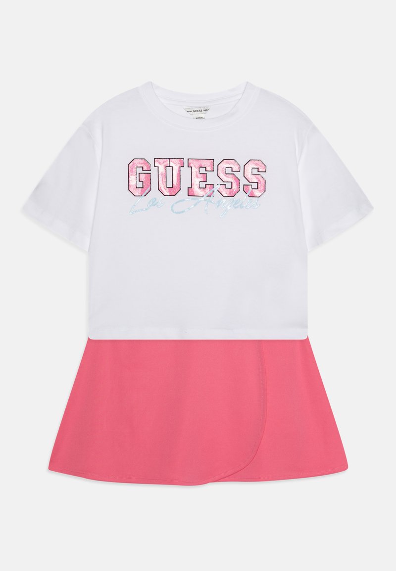 Guess JUNIOR GIRL SET - Fustă în formă de A - pure white