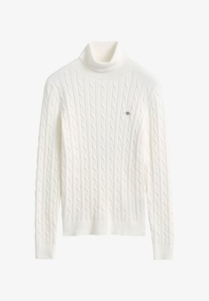 GANT, Striktrøje - eggshell