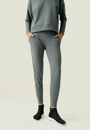 Born Living Yoga Tights - mottled olive