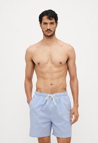 Selected Homme SLHCOOPER - Plaukimo šortai - nautical blue/egret
