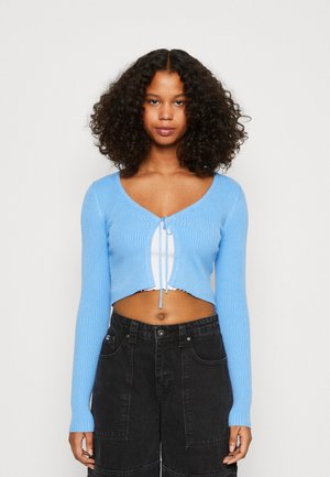 VMGLORY TIE STRING - Cardigan - little boy blue