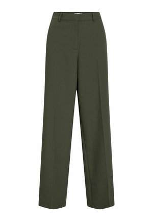 VILA, VISIFFE HW STRAIGHT PANTS - NOOS - Pantalon classique - deep depths