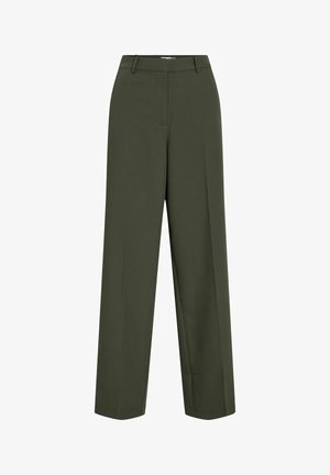 VILA, VISIFFE HW STRAIGHT PANTS - NOOS - Pantalon classique - deep depths