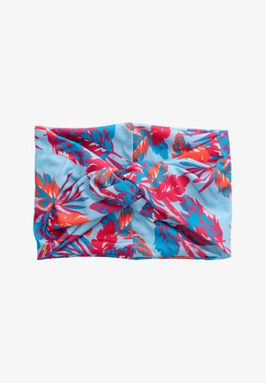 Ear warmers - blue/red