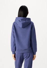 GANT TONAL SHIELD HOODIE - Felpa con cappuccio - dusty navy