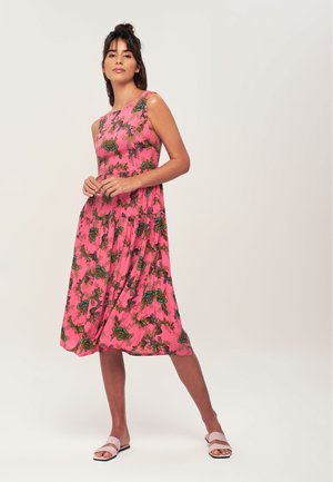 TIE BACK - Freizeitkleid - red