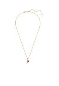CHROMA PENDANT HEART - Smykke - gold-coloured/red