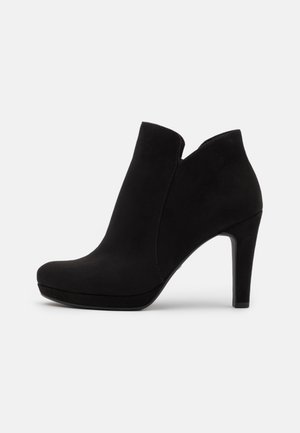 Bottines à talons hauts - black