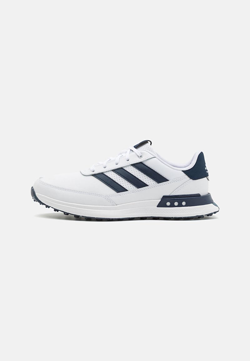 adidas Golf - S2G SL - Golf shoes - cloud white/collegiate navy/silver metallic, Enlarge