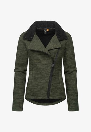 SASKIE MELANGE - Flisinė striukė - dark olive