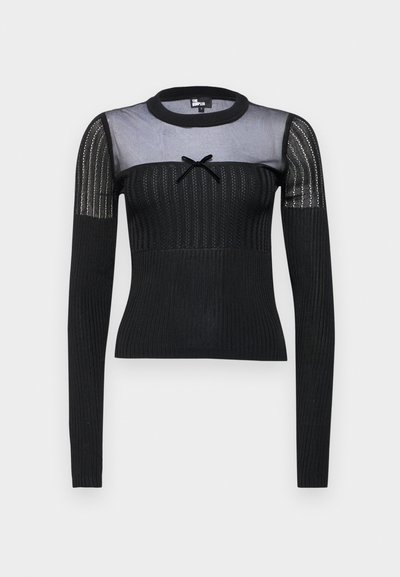The Kooples PULL - Topper langermet - black