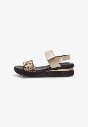 Luna Collection, YULIA - Sandalias de cuña - leopard