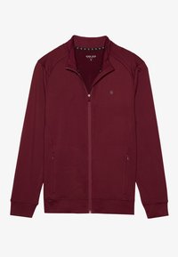 LONG SLEEVE ZIP UP TRAINING JACKET WITH POCKETS - Casaco de treino - bordeaux