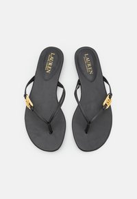 Lauren Ralph Lauren EMALIA - Tåsandaler - black