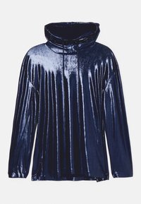BOYFRIEND LONG SLEEVE HOODED - Majica s kapuljačom - true navy