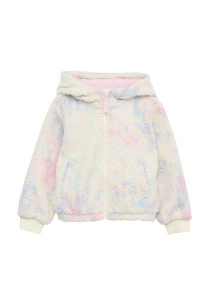 Sweater met rits - wollweiß