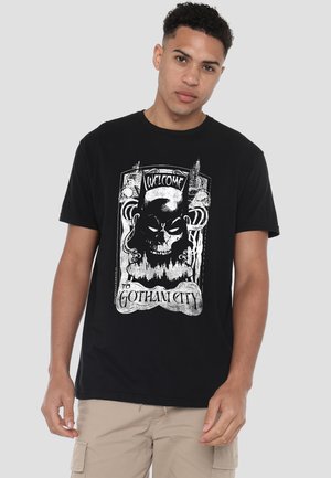 BATMAN SKULL MASK - Print T-shirt - black