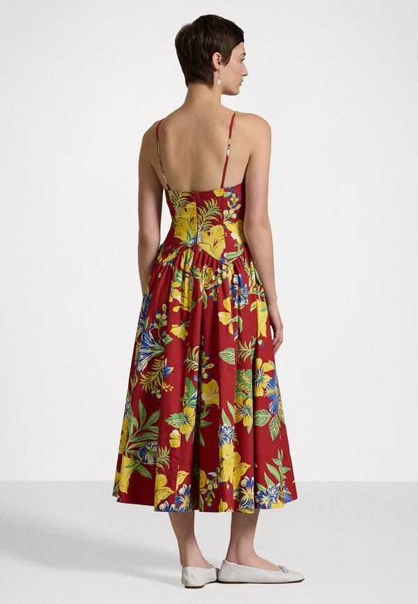 TROPICAL FLORAL COTTON POPLIN DRESS - Day dress4