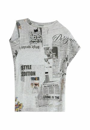 Desigual, T-shirts print - white