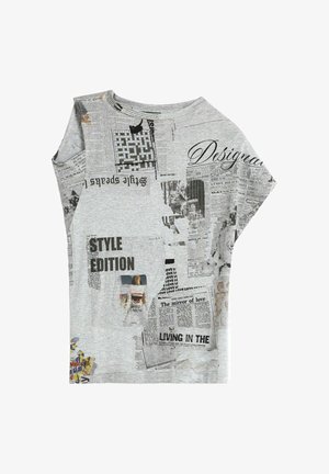 Desigual, T-shirts print - white