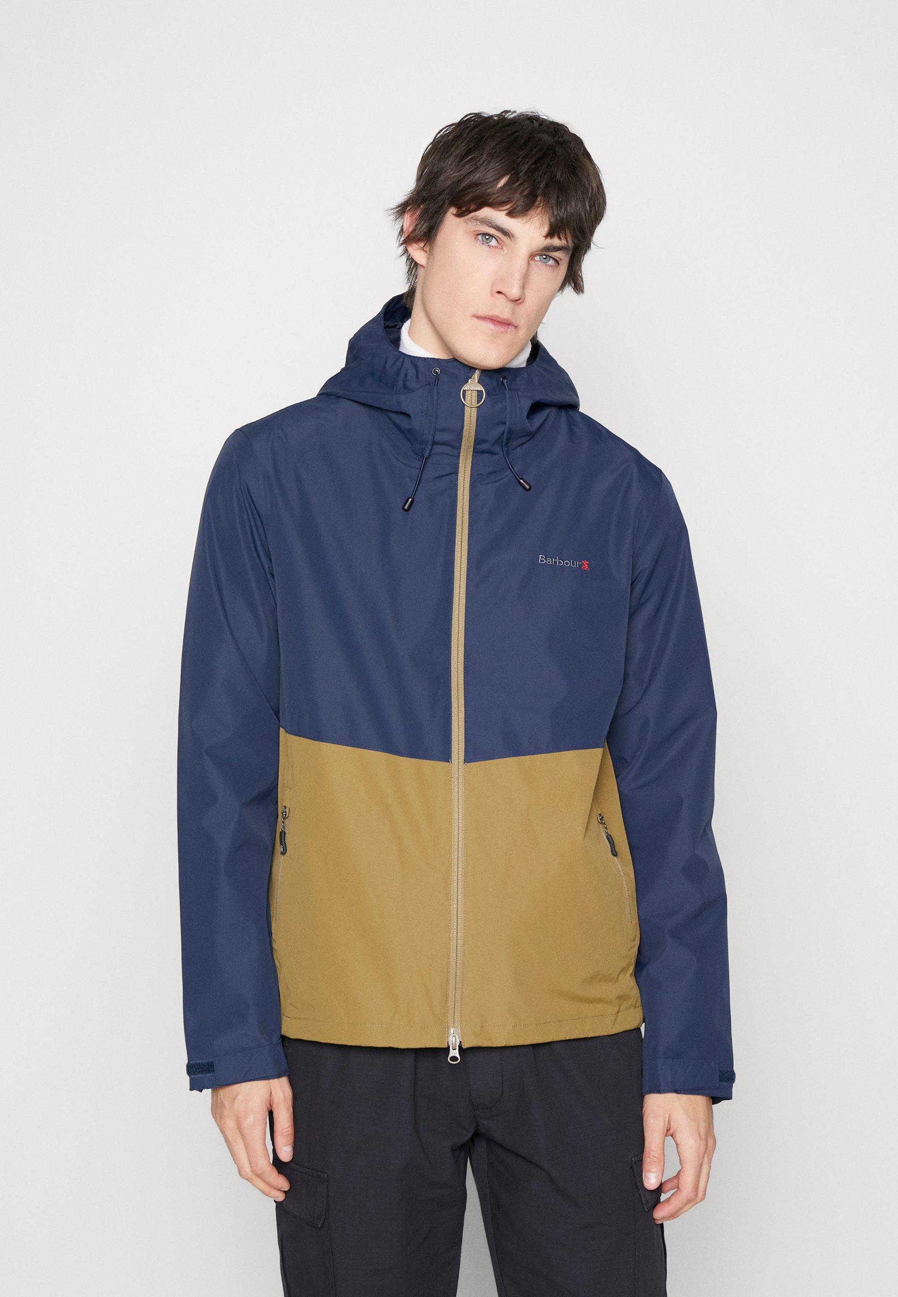 Let op Rekwisieten Gezond Barbour HIKER JACKET - Regenjas - navy/north green/donkerblauw - Zalando.nl