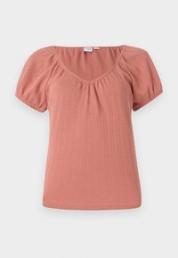 POINTELLE - Topper - faded cedar